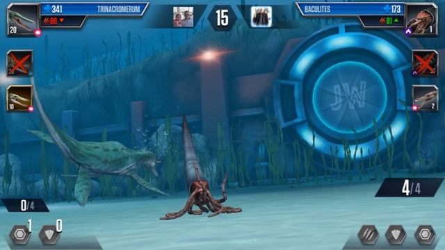Dolichorhynchops vs Trinacromerum - Dinosaurs Battle #254 смотреть онлайн