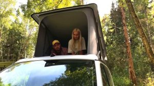 Путешествие в Карелию на машине. Жизнь в автодоме. Локации для палаток. Туристические места #VANLIF