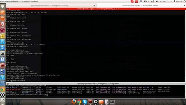 [Rio Sesac]Python - 14 Builtin Modules Datetime Time Commands смотреть онлайн
