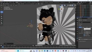 Тутор как сделать позинг в блендер с глянцем, обводкой, пузырями.Легко!