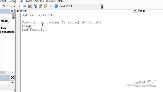 Borrowing Excel Functions in VBA смотреть онлайн