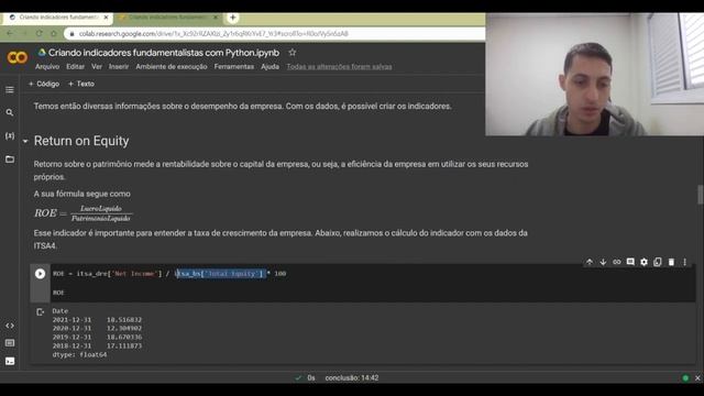 Criando Indicadores Fundamentalistas Com Python смотреть онлайн