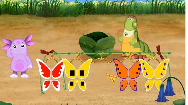 игра лунтик,развивающие задания для малышей