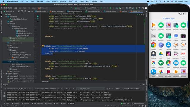Kotlin.38- SplashScreen y Logo смотреть онлайн