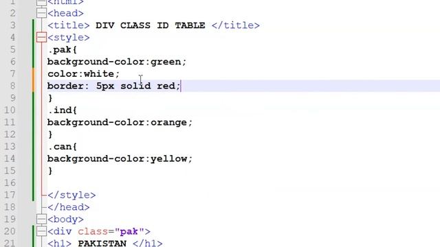 How to Use Div Class and Id in HTML! | Web Page Design | div inside another div tag css | lecture 1 смотреть онлайн