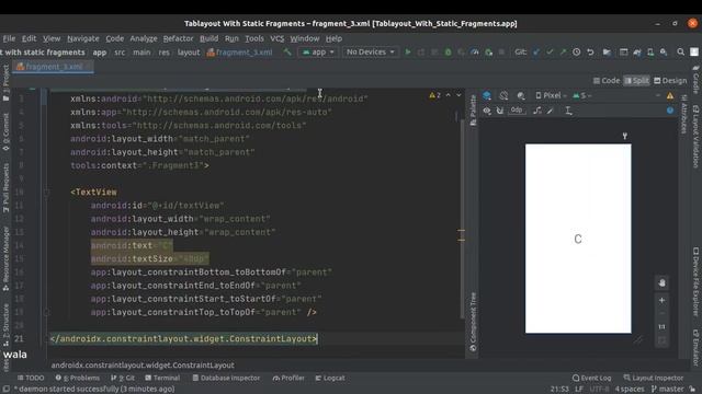 ANDROID - TABLAYOUT WITH STATIC FRAGMENTS TUTORIAL IN JAVA смотреть онлайн