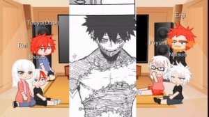•Past Todoroki family reacts to future•❤| •Прошлая семья Тодороки реагирует на будущее•❤ [гача клуб