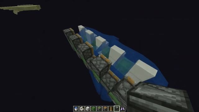 Automatic Ice Road Maker for End Dimension - Tutorial - Minecraft смотреть онлайн
