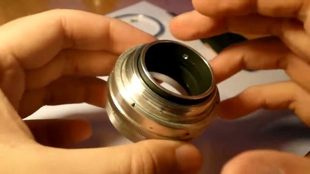 Разборка объектива Юпитер-8 50мм/2; Jupiter-8 смотреть онлайн