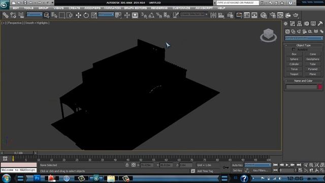como importar de autocad a 3d max y ajustes de vray смотреть онлайн