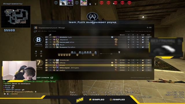 S1MPLE ВЫПОЛНЯЕТ ЧЕЛЛЕНДЖ 100% ХЕДШОТОВ / СИМПЛ ИГРАЕТ В КС ГО С СТРОГО, ДЕСАУТ И СТАНИСЛАВ CS GO смотреть онлайн