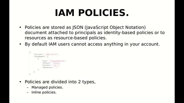 SECTION | 1.2 | AWS IAM | Creating users and policies. смотреть онлайн