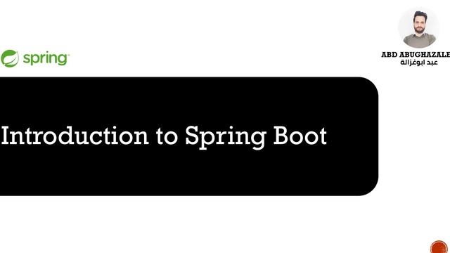 1 : مقدمة عن السبرنع بوت - Introduction to Spring Boot دورة سبرنغ بوت الإحترافية ماهو السبرنغ بوت смотреть онлайн