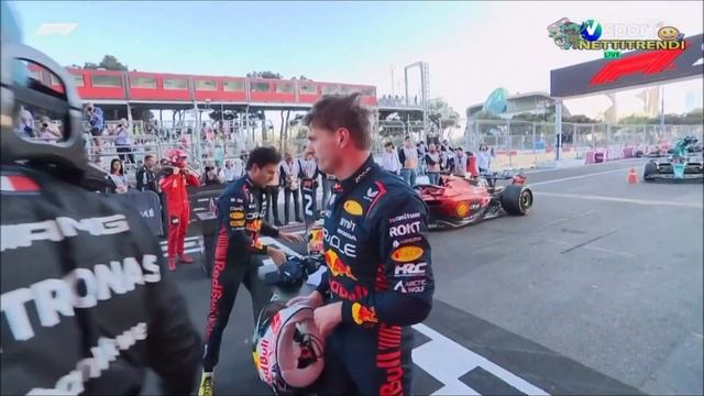 Max Verstappen: "Dickhead" for George Russell after Azerbaijan GP Sprint Race | F1 смотреть онлайн
