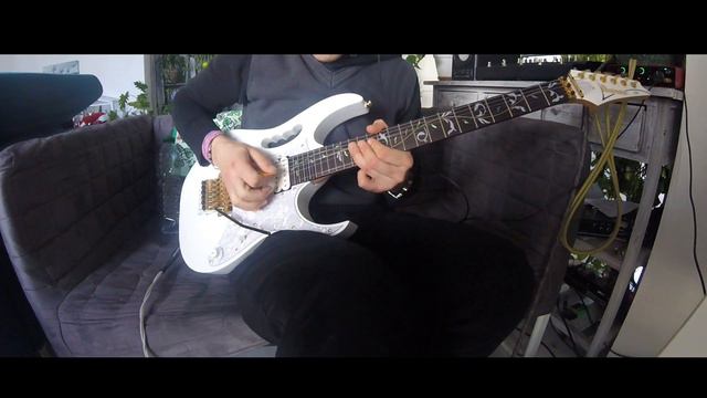 Ibanez Steve vai jem 7v Wh improvisation смотреть онлайн
