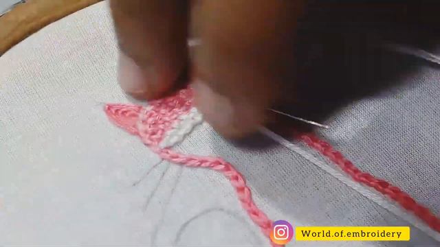 How to Chain Stitch | Baby Dress Design | Chain stitch Embroidery | hand Embroidery Designs смотреть онлайн