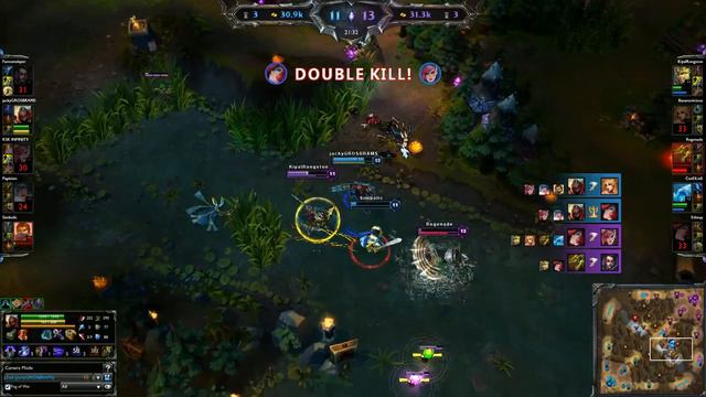 Zed PENTAKiLL League of Legends Season 3 Episode 35 смотреть онлайн