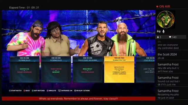 WWE 2K23 DSW Monday Night Fightmare Ep 18 смотреть онлайн