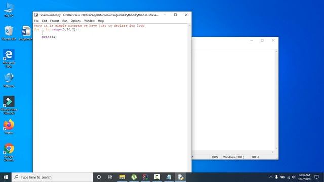 python program to find even number смотреть онлайн