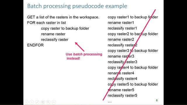 GIS540: Batch Processing Part 1 (Ch 11.1-11.2, 11.4-11.5) смотреть онлайн