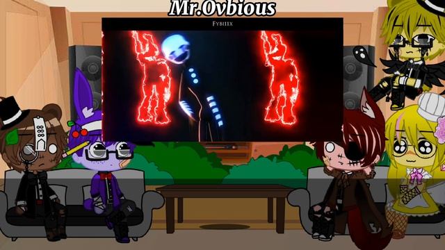 Fnaf 1 Reacts to William afton... смотреть онлайн