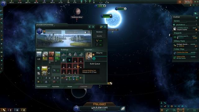Stellaris: MegaCorp Let's Play - YouTube Empire - Part #1 - Stellaris MegaCorp Gameplay смотреть онлайн