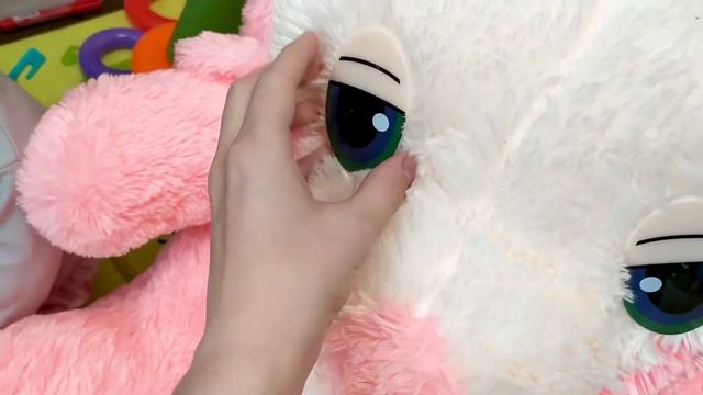 Большие мягкие игрушки! Мишка Тедди Видео для детей смотреть онлайн