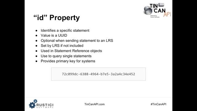 Anatomy of a Tin Can Statement Webinar, 9/20/13 смотреть онлайн