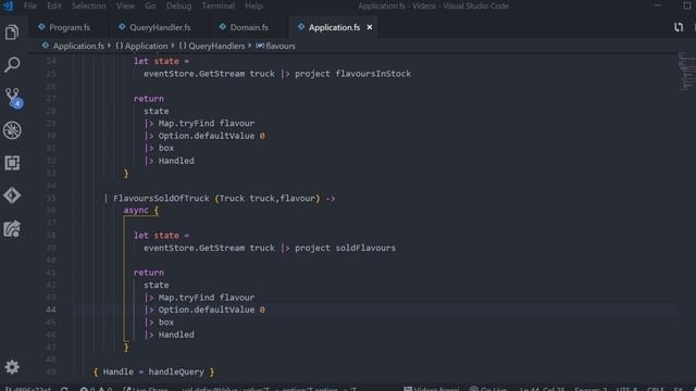 How to write a Query Handler Part 2 - Event Sourcing and CQRS DIY S2E04 смотреть онлайн