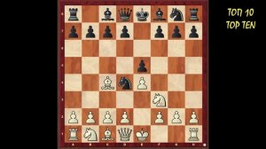 ТОП 10 Быстрых матов в дебюте. Шахматные ловушки.  TOP 10 Quick Mats in the debut. Chess traps.