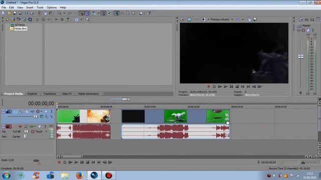 Как пользоваться хромакеем в Sony Vegas [ENG] (КАК?) смотреть онлайн