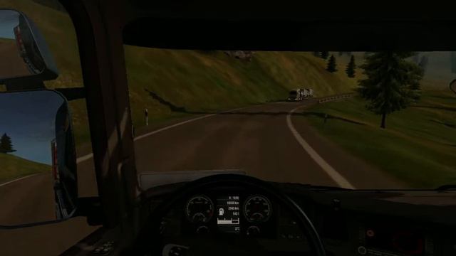 Euro Truck Simulator 2| Scania Streamline 730 V8|Serpentine|Busteni 14t| смотреть онлайн