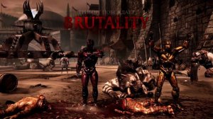 Mortal kombat XL Триборг Фаталити, Бруталити