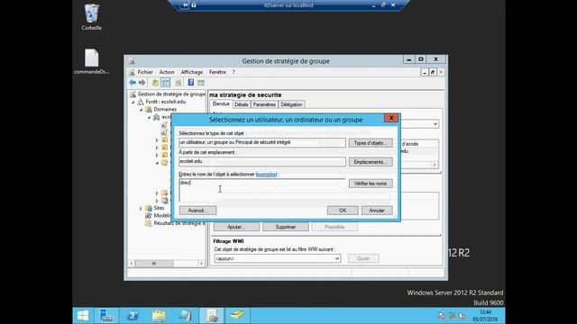 [Formation]Créer et lier un GPO à un domaine et OU| les gpo windows server 2012 смотреть онлайн