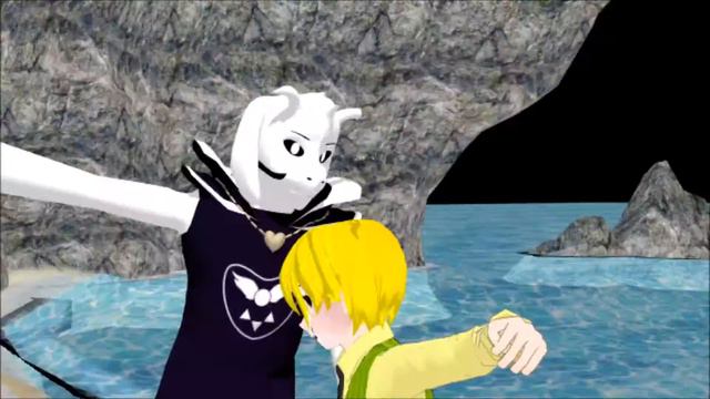 {MMD} Undertale Radioactive смотреть онлайн
