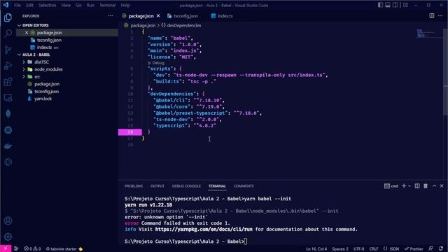 Typescript com Babel смотреть онлайн
