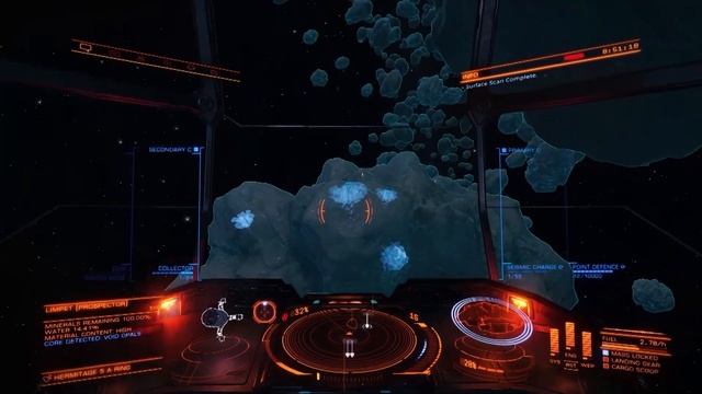 Spotting Void Opal Deep Core Asteroids Easy in Elite Dangerous смотреть онлайн