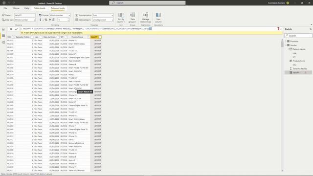 Função LOOKUPVALUE no Power BI смотреть онлайн