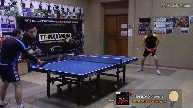 Техника атаки длинными шипами ОХ - SPINLORD Blitzschlag на основании SPINLORD Defender