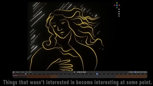 Procedural Drawing Animation using Switch Nodes (Geometry nodes, Blender) смотреть онлайн