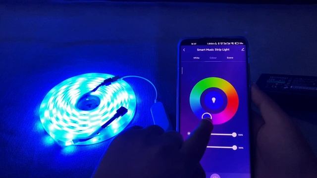 Smart RGB LED Strip Light Unpacking and use смотреть онлайн
