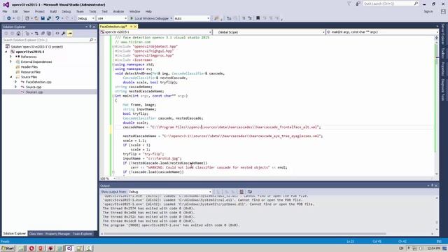 opencv 310 vs 2015 facedetection смотреть онлайн