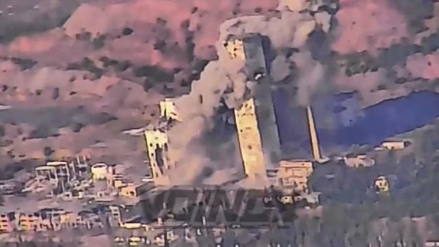 Удар артиллерии по укрепрайону ВСУ в районе Угледара.