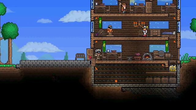 terraria обучение №11 смотреть онлайн