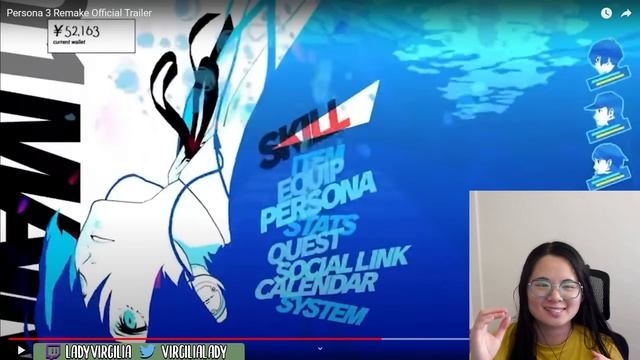 P3 STAN REACTS TO PERSONA 3 RELOAD TRAILER смотреть онлайн