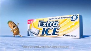 старая реклама жвачки экстра Wrigley's Extra разные страны