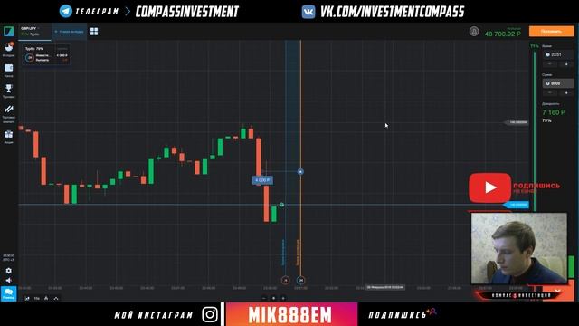 БИНАРНЫЕ ОПЦИОНЫ BINARIUM -ЖЕСТЬ!!! ✅ СМОТРИТЕ КАК Я РИСКНУЛ