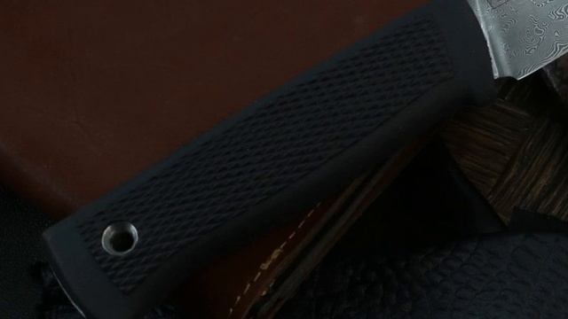 Идеальный нож для туризма и бушкрафта GerasimCustomMetall Урман XL Хантер (Нерждамаск, эластрон G) смотреть онлайн