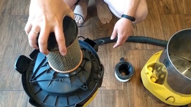 KARCHER WD 3 Переходник для фильтра. смотреть онлайн