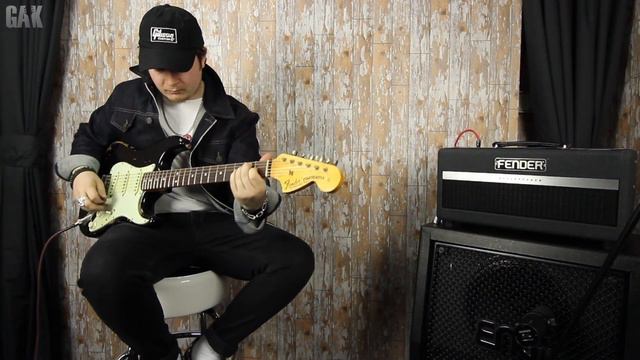 GAK PREMIUM : Fender Custom Shop Michael Landau Stratocaster Relic Black смотреть онлайн